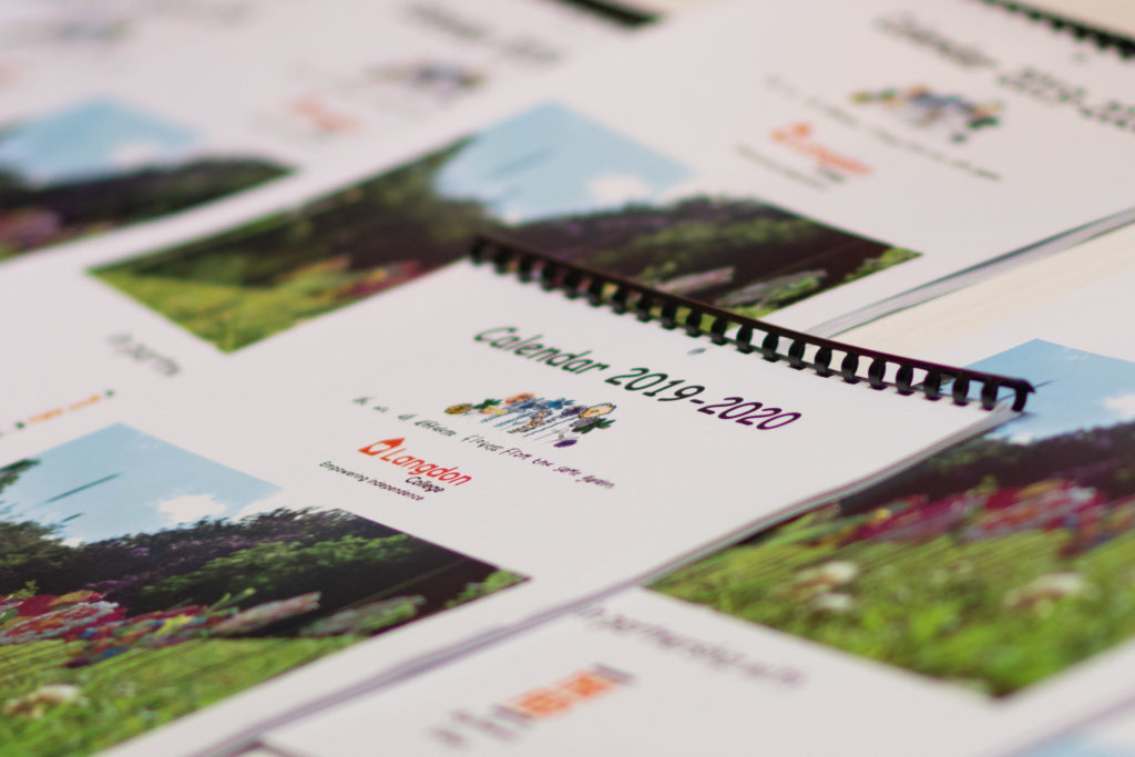 Jewish calendars produced by the  Langdon College & The Fed Project partnership